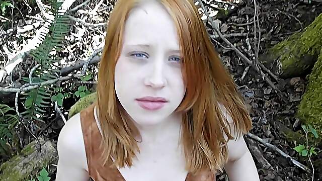Redheaded Lucy in a steamy POV scene