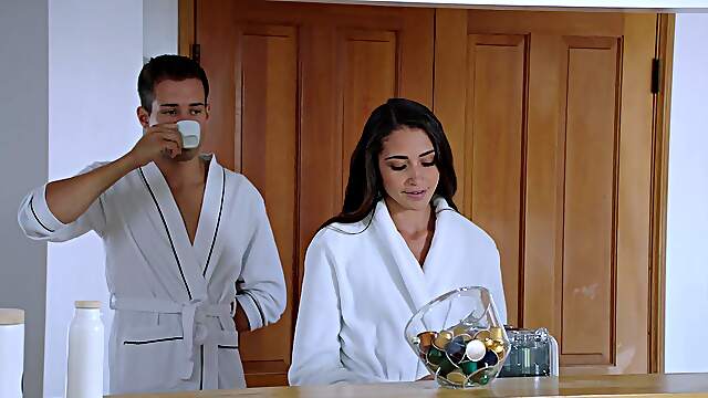 Avi Love & Paige Owens get Alberto's big dick in their tight anal holes